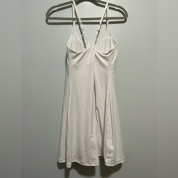 K.Tennis Dress, Workout with Built-in Bra Shorts Pockets Exercise Dress - Picture 11 of 16